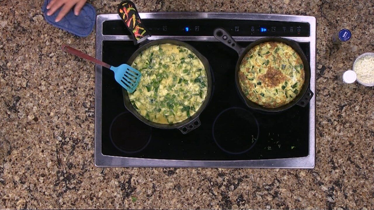 In The Kitchen with Draper Media Director of Marketing and Promotions Making Frittatas and Talking About Season Premieres